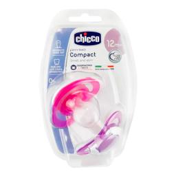Chupete Physio Soft Silicona 12m+ Chicco - Cont 2 unidades