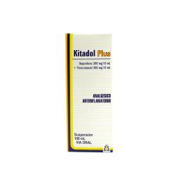 Kitadol Plus Ibuprofeno 300 mg/10 mL - Jarabe 100 mL
