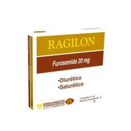 Ragilon Furosemida 20 mg -  Caja de 5 ampollas