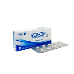 Vecar 6,25 Carvedilol 6,25mg - Caja de 30 comprimidos