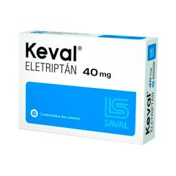 Keval Eletriptán 40 mg - Caja de 6 Comprimidos