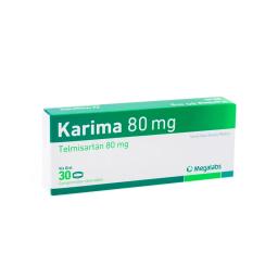 Karima Telmisartán 80 mg - Caja de 30 Comprimidos