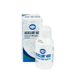 ACICLOR 400 aciclovir 400mg/5ml - Suspensión 100ml