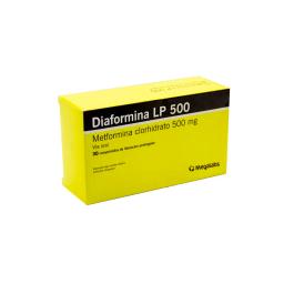 Diaformina LP Metformina Clorhidrato 500 mg - Caja de 30 Comprimidos