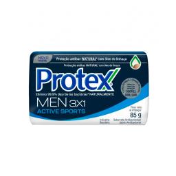 Jabón en Barra Active Sports Men Protex - Cont. 85 gr
