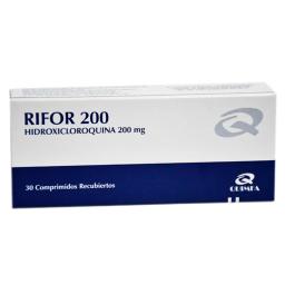 Rifor Hidroxicloroquina 200 - Caja de 30 Comprimidos