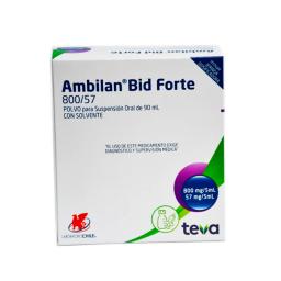 Ambilan Bid Forte 800/57 mg - Jarabe de 90 mL