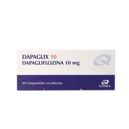 Dapaglix 10mg Dapagliflozina 10mg - Caja de 30 comprimidos recubiertos