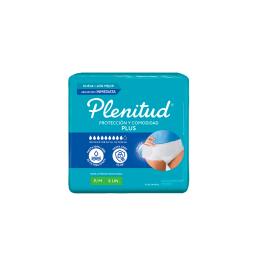 Ropa Interior Desechable Plenitud Protect Plus P/M  - Cont. 8 unidades