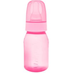 Biberón con Tetina de Silicona Big Clean Rosa Lolly - Cont.120 mL