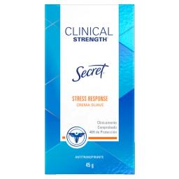 Antitranspirante Secret Clinical Stress Response Crema Suave - Cont.45 g