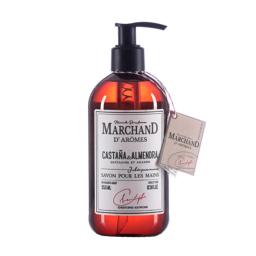 Jabón Liquido para Manos Castaña y Almendras Marchand d´ Arome - 350 mL