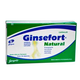 Ginsefort Natural - Cont. 30 Capsulas