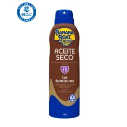 Aceite Seco SPF 15 con Aceite de Coco Banana Boat - Cont. 170gr