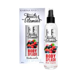 Body Splash Fruit y vitamina Frutos Rojos Karina Rabolini - Cont.200 mL