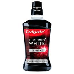 Enjuague Bucal Luminous White Carbon Colgate - Cont.500 mL