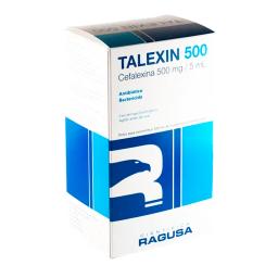 Talexin Cefalexina 500 mg - Frasco de 100 mL