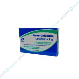 Novo Cefacilin Cefazolina1 g - Caja x 1 ampolla