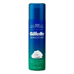 Espuma de Afeitar Sensitive Gillette - Cont. 150 gr.