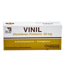 Vinil Diclofenac 50 mg - Cont. 20 comprimidos gastroprotegidos