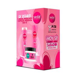 Pack Sedal Shampoo + Acondicionador + Crema Tratamiento
 de Regalo