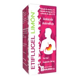 Etiflugel Limón Acido Antirreflujo - Frasco de 240 mL