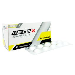 Cardaten Enalapril 20 mg - Caja de 100 Comprimidos