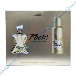 Set Rock By Shakira Eau de Toilette 80ml + Desodorante 150ml