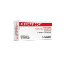 Alercas Cort  Betametasona -  Fexofenadina - Contiene 20 Comprimidos