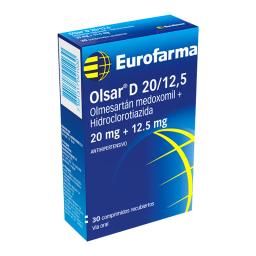 Olsar D 20/12,5 mg - Caja de 30 Comprimidos