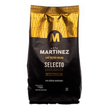 Café Tostado Molido Equilibrado Selecto Cafe Martínez - 250gr
