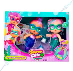 Muñecas SuperCute Little Babies Mermaid Cuties