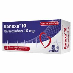 Ranexa Rivaroxaban 10 mg - 10 Comprimidos