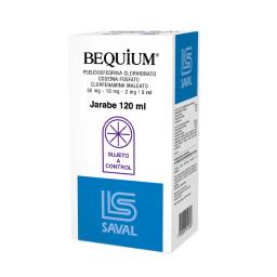 Bequium Pseudoefedrina Clorhidrato - Jarabe de 120 ml