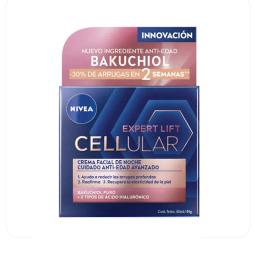 Crema Facial Nivea Cellular Elasticity Noche Fps30 - Cont.50 ml
