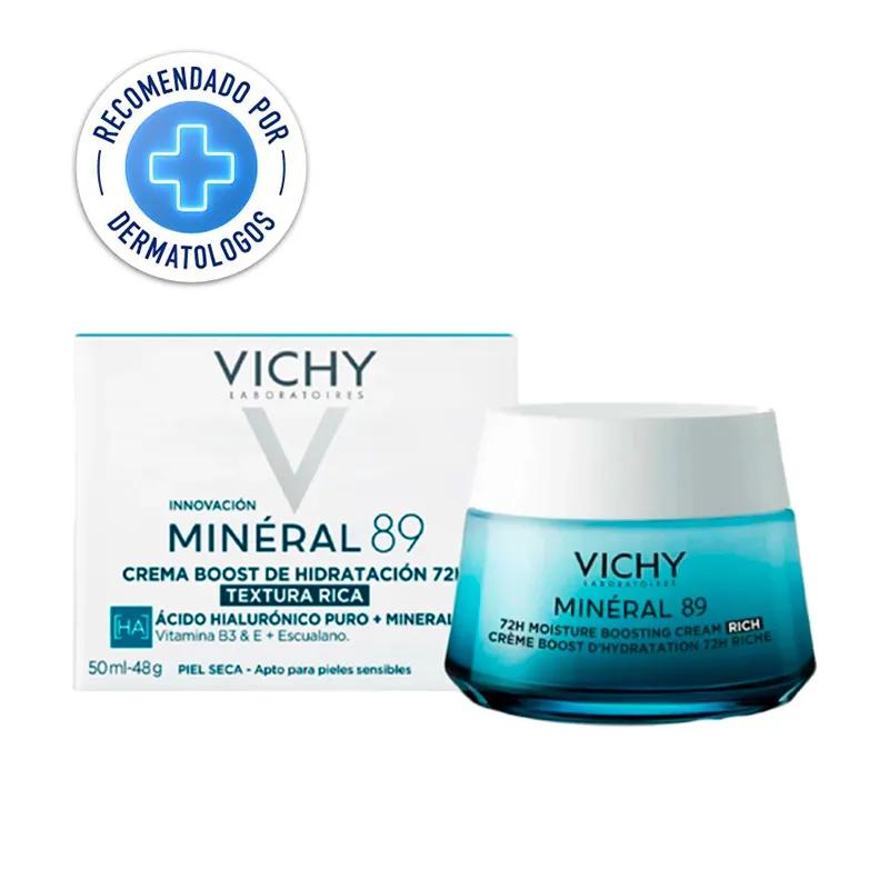 Crema Hidratante 72 horas Vichy Mineral 89 - 50mL
