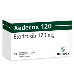 Xedecox Etoricoxib 120 mg - Caja de 10 Comprimidos Recubiertos