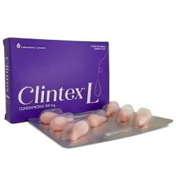 Clintex L Clindamicina 100 mg - Caja de 7 ovulos