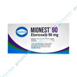 Mionest Etoricoxib 90 mg - Cont. 10 Comprimidos Recubiertos