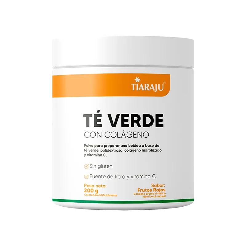 Tiaraju Té Verde con Colageno - Frasco 200 gr