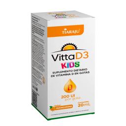 Tiaraju Vitta D3 Kids Vitamina D 200 UI - Frasco 20 mL