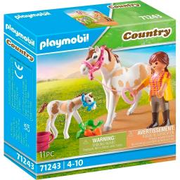 Caballo con Potro PlayMobil