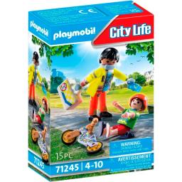 Bici de Policía PlayMobil