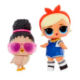 Muñeca Lol Surprise Pack X 2 Tot + Pet Shorty + Foxy Flyer