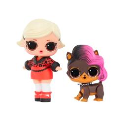 Muñeca Lol Surprise Pack X 2: Tot + Pet As If Baby + Ruff Rocker