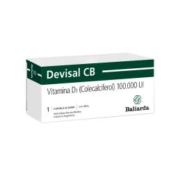 Devisal CB Vitamina D3 100.000 UI - Cont. 1 Capsula Blanda