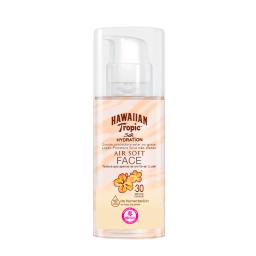 Loción Protectora Facial Silk Hydration Air Soft Face 30FPS Hawaiian Tropic - Cont. 50ml