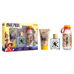 Set One Piece Netflix Eau de Toilette 100mL + Gel de Ducha 150mL + Botella de Agua 100mL