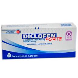 Diclofen Forte Diclofenac Sodico 50 mg - Cont. 20 Comprimidos Recubiertos