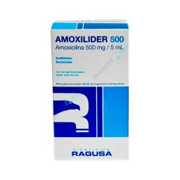 Amoxilider Amoxicilina 500 mg - Polvo para Reconstruir 90 ml